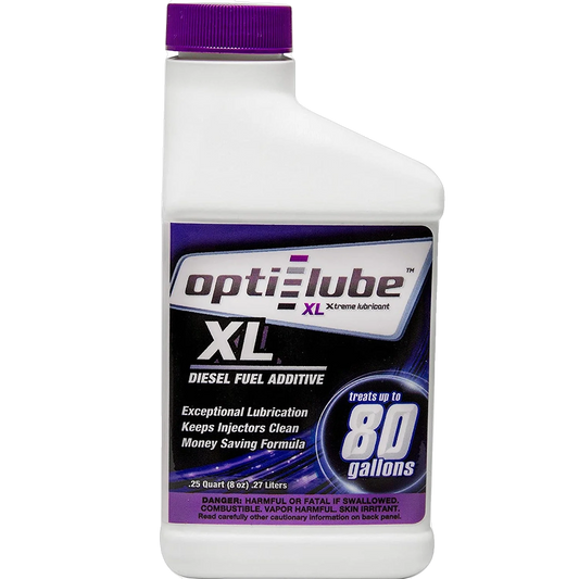 Opti-Lube XL Xtreme Lubricant Diesel Fuel Additive: 8oz 6 Pack, Treats up to 80 Gallons per 8oz Bottle