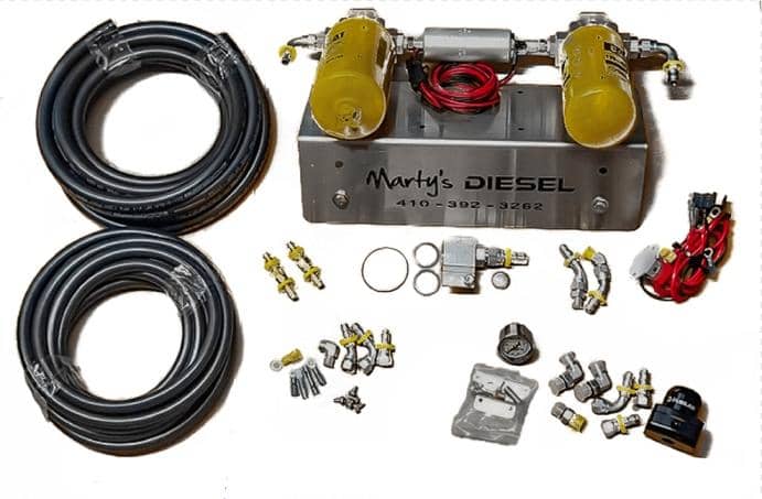 X-(Back End - Hot Street) Marty's Diesel E-Fuel Conversion - 7.3 Powerstroke (1994-1997) - SKU 300880