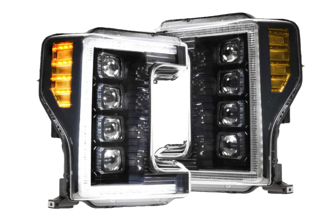 XB Quad LED Headlights - 6.7 Powerstroke (2017-2019)