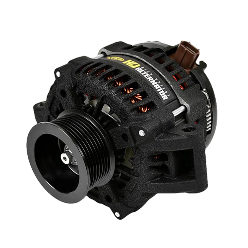 XDP Wrinkle Black HD High Output Alternator - 6.4 Powerstroke (2008-2010)